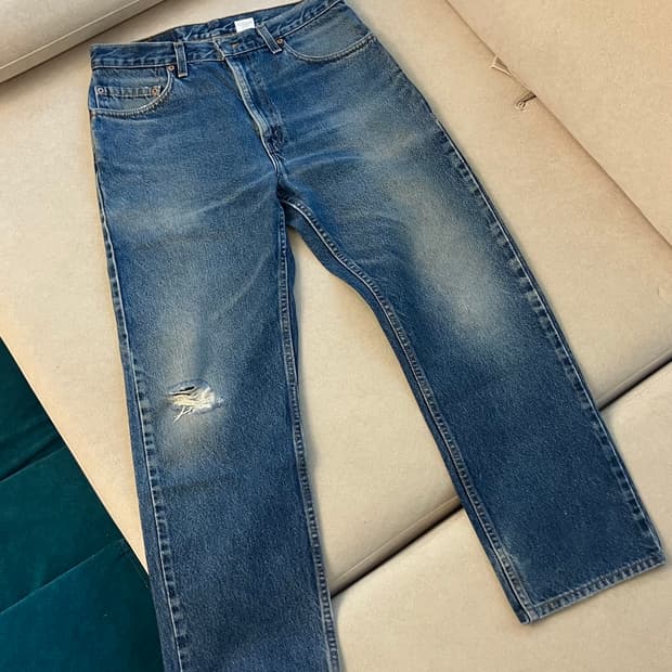 Levi’s damaged 505 (made in USA)