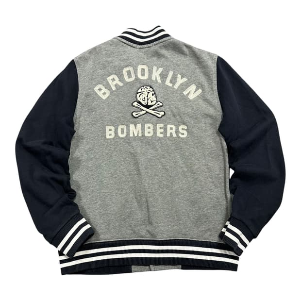 ✨ (바배) 폴로 랄프로렌 브루클린 코튼 바시티 자켓 (14-16)