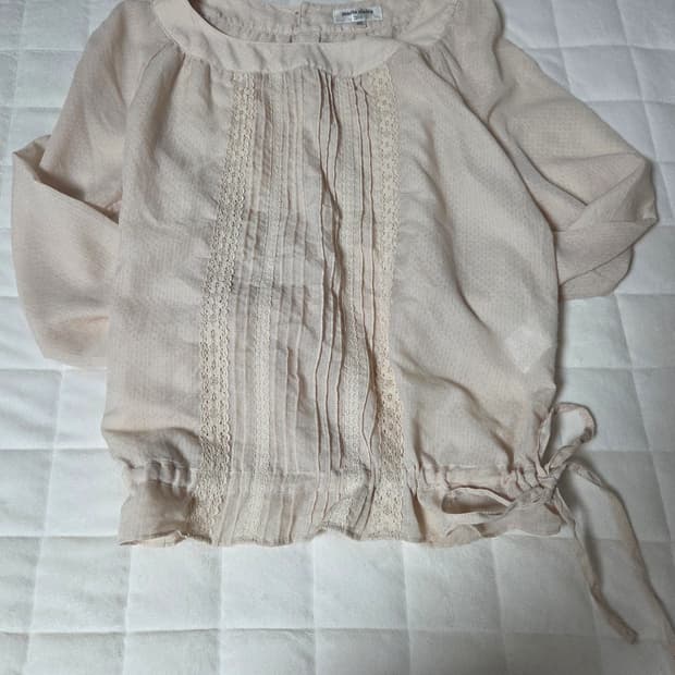 마리끌레르 모리 빈티지 레이어드 이너 블라우스