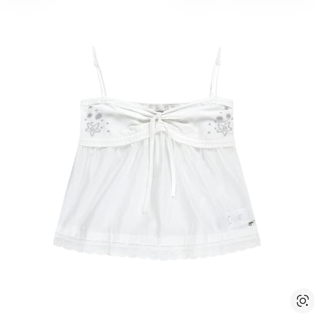 코이세이오 솔라 스티치 슬리브리스 화이트