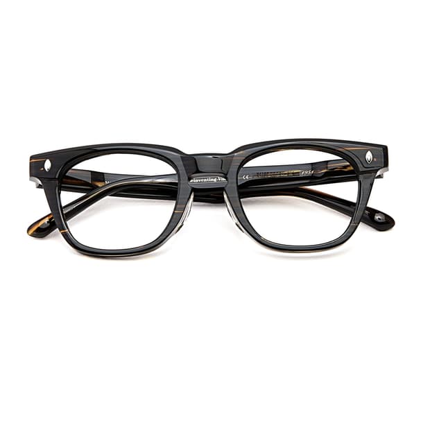 48사이즈 다크브라운 마호가니 아세테이트 안경