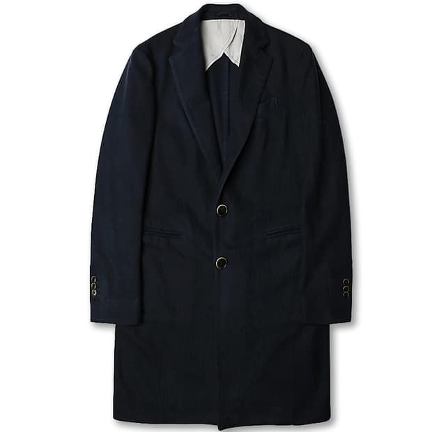 라르디니 [Lardini] 네이비 울 이태리 싱글 코트