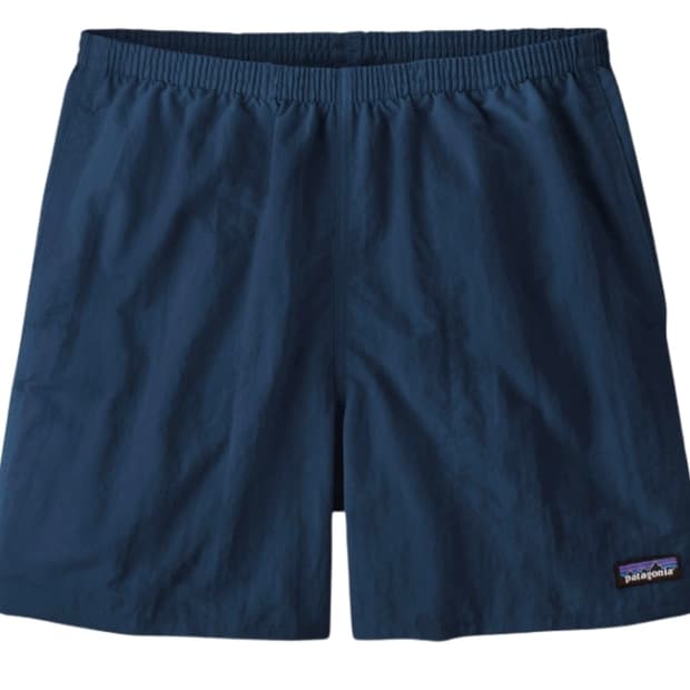 파타고니아 배기스 쇼츠 5인치 타이드풀 블루 팝니다.