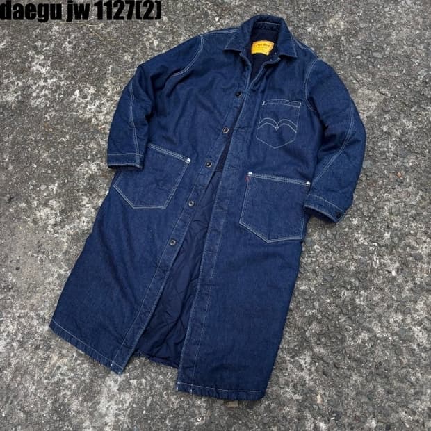 리바이스 롱 데님자켓