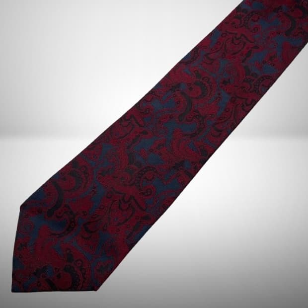 36) (LANVIN) 랑방 패턴 넥타이