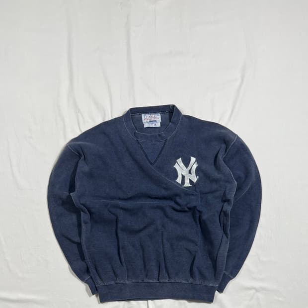 90‘s 스타터 starter mlb ny양키즈 로고 맨투맨
