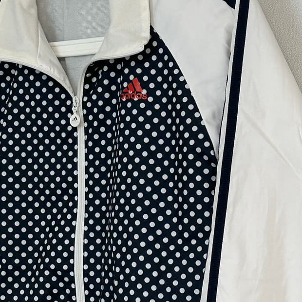 아디다스 도트 바람막이 L