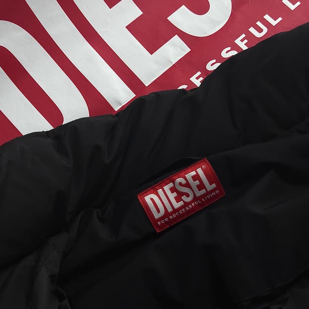 디젤 w-ovall 패딩 46사이즈