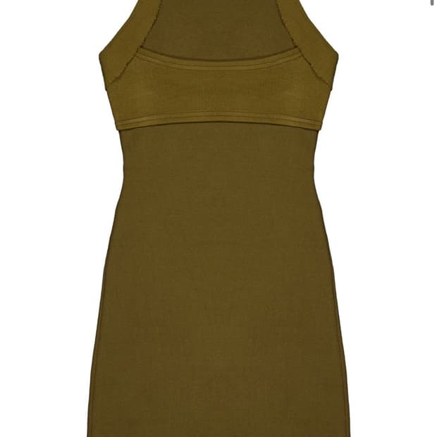 Oshigh 오스하이 카키 Summer High Dress Khaki