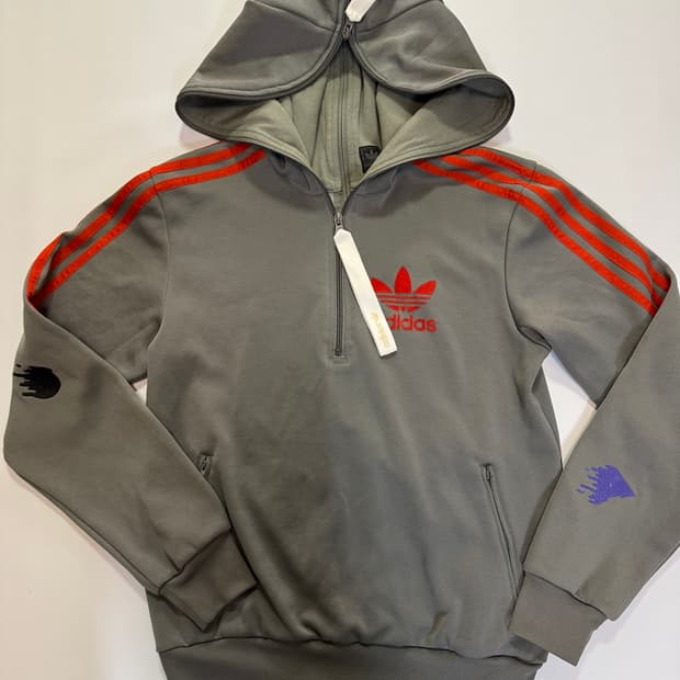 아디다스 반집업 후드(95사이즈)