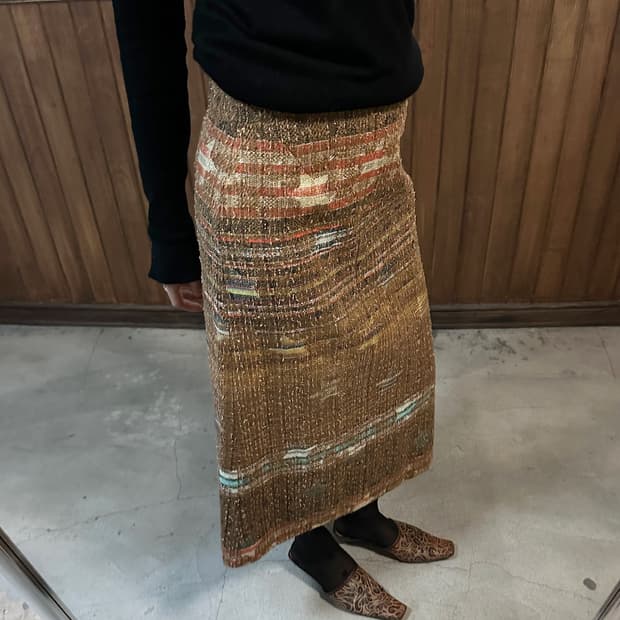 WB star tweed skirt