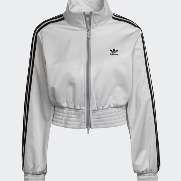 아디다스 아디컬러 클래식 하이샤인 트랙 재킷 매트 실버 HF7532