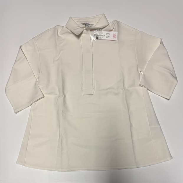 택있음! 여성 손정완 SJwani 화이트 풀오버 블라우스 M