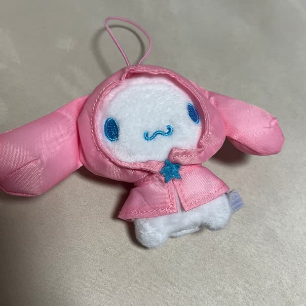 우비 시나모롤 키링