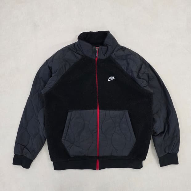 [110] 나이키 후리스 퀄팅 누빔 자켓 0223J