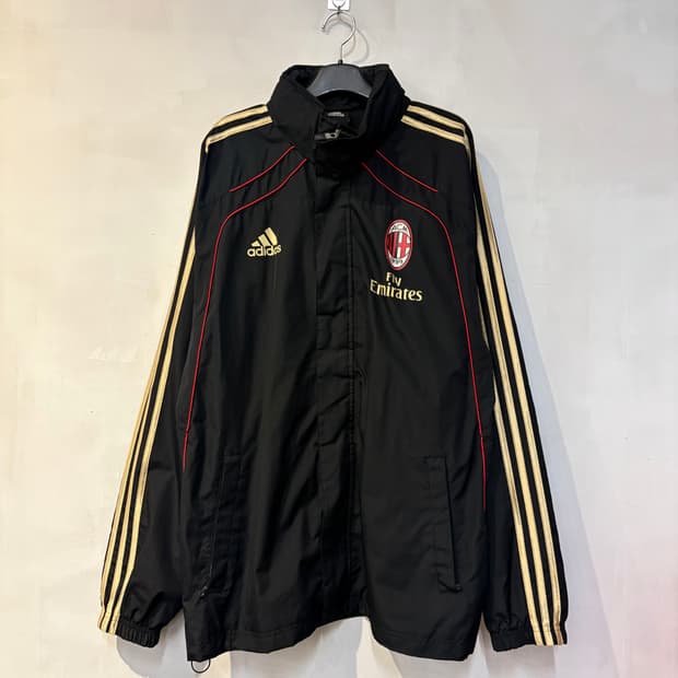 아디다스 AC 밀란 금테 바람막이