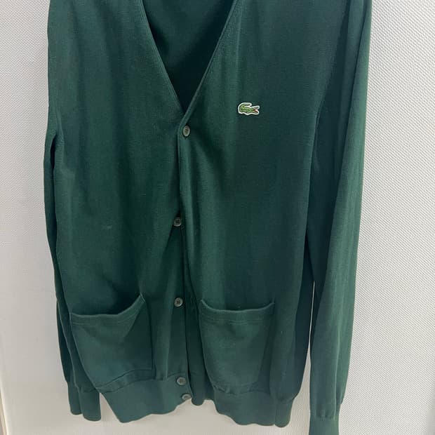 라코스테 가디건 100