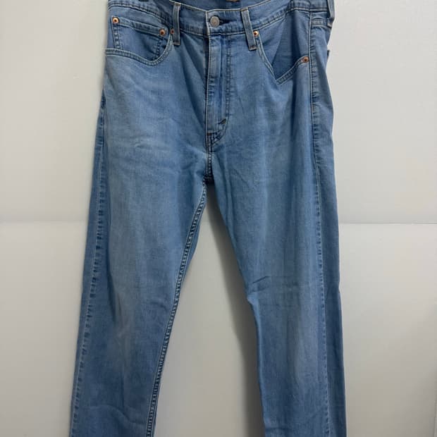 리바이스 502 청바지 W34 L32 라이트 블루