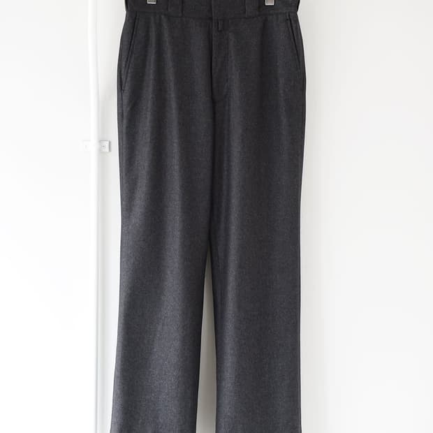 24aw comoli 코모리 울 플란넬 팬츠