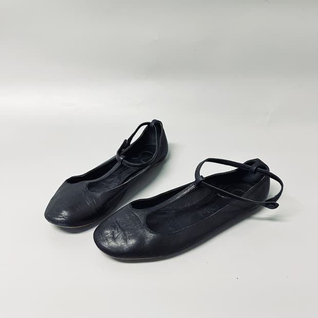 끌로에 Chloé 플랫 메리제인 슈즈 (실측 바닥24cm/240~245)