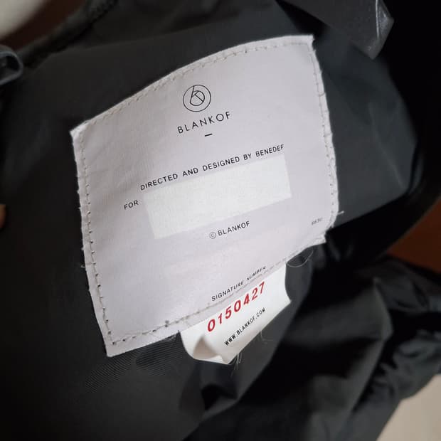 블랭코브 더블클래스프 백팩