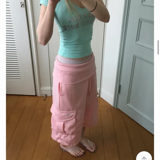 밴딩 카고 버뮤다 팬츠
