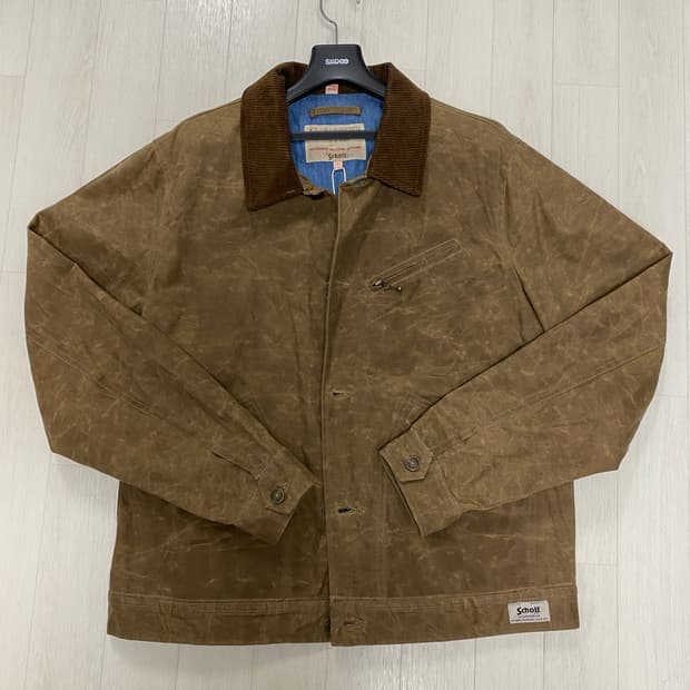 schott 쇼트 waxed mechanic cotton jacket
