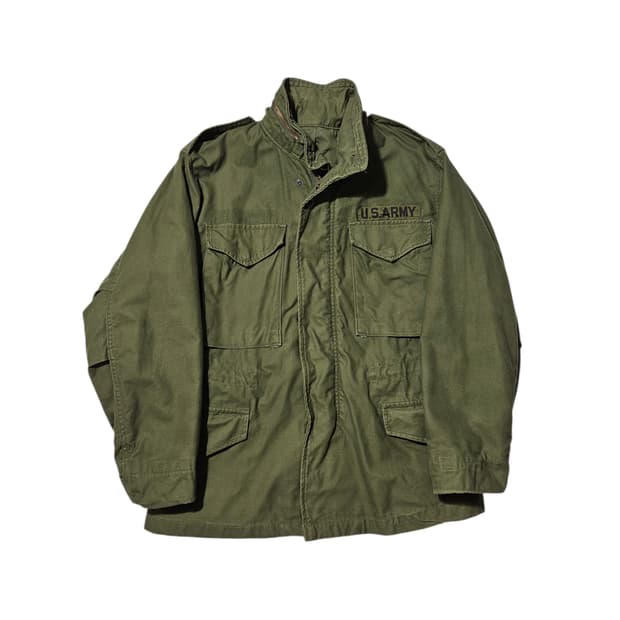 1970's 오리지널 M65 필드자켓 S-S 스몰숏 빈티지 