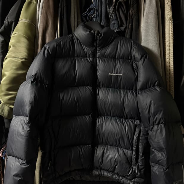 디스이즈네버댓 퍼택스 패딩 M