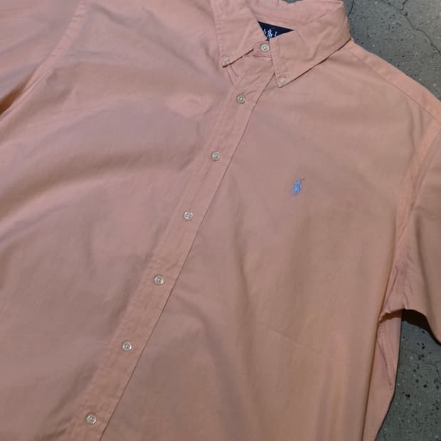 Polo 폴로 오렌지 반팔셔츠