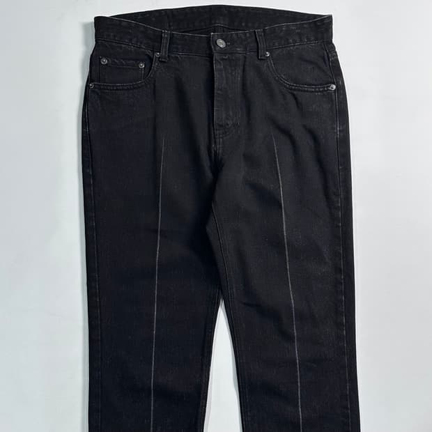 준지 워시드 데님 팬츠 