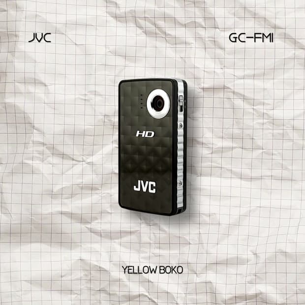 [🍀한손에 쏙] JVC 켄우드 GC-FM1 브이로그 비디오 캠코더