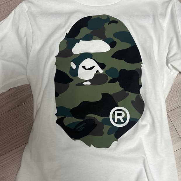 베이프 롱슬리브 티셔츠