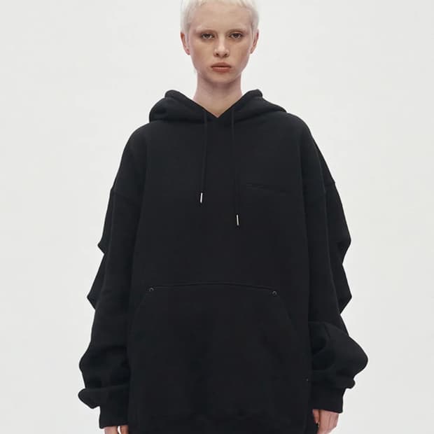 트리밍버드 후드 Rivet Sweat Set-up Hoodie