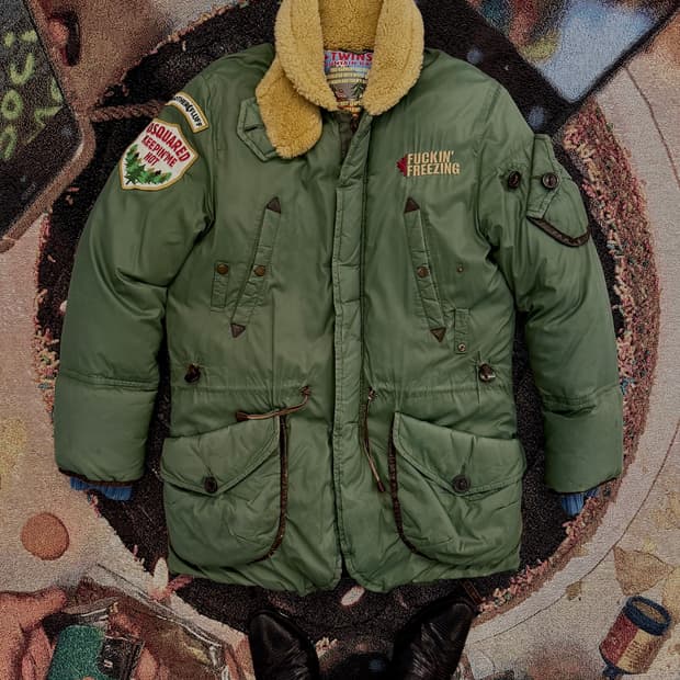 디스퀘어드 퍼킹 프리징 아카이브 패딩 (봉태구님 착)