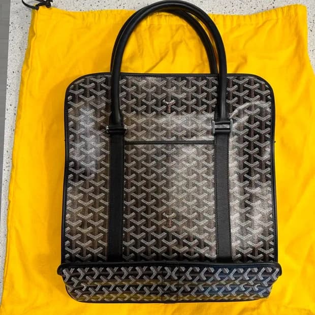 고야드 부르고뉴 토트백 (블랙)