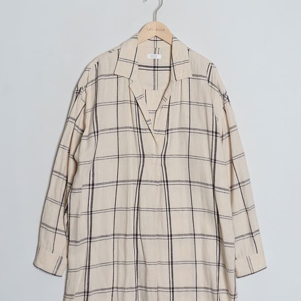 LOWRYS FARM Check Skipper Long Shirts  