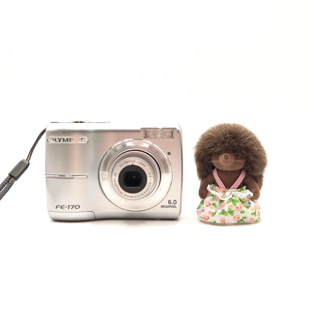 올림푸스 FE-170 실버 ✨ AA건전지 감성디카 📸