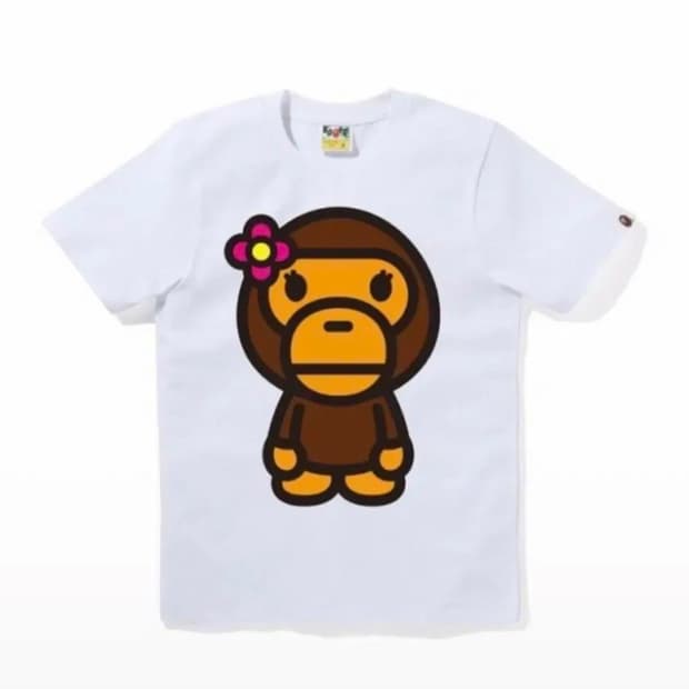 베이프 빅 베이비 리사 여성 반팔 티셔츠 (XS)