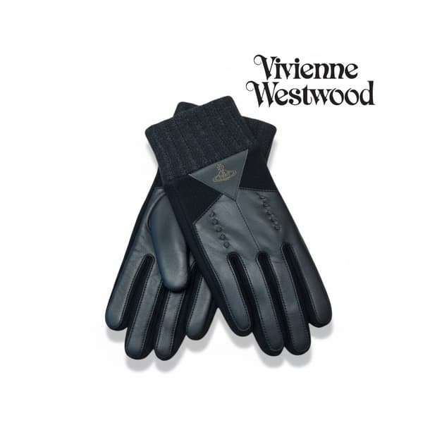 비비안웨스트우드 남성용 아웃핑거 콤비 장갑 (새상품)