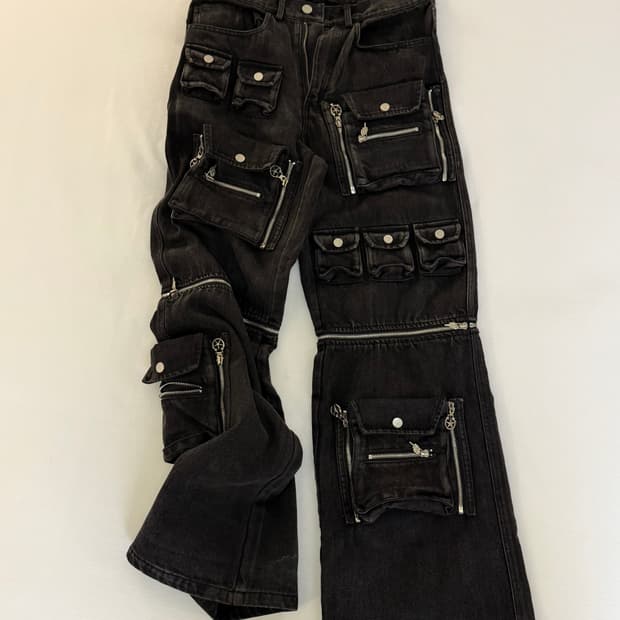 Nofaith Studios multi pocket cargo pants