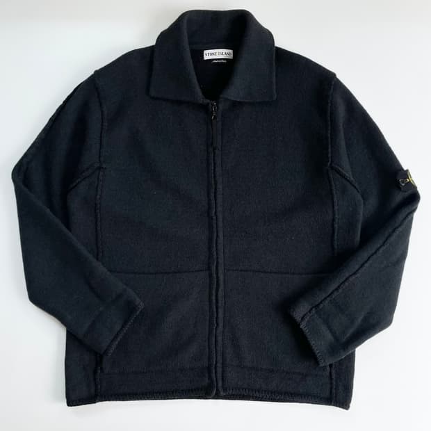 Stone Island 스톤아일랜드 90‘s 램스울 헤비모직 외펜 자켓