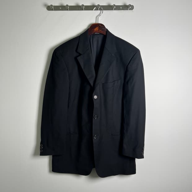 HUGO BOSS 휴고 보스 블랙 싱글 블레이저 38