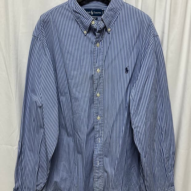 no.157 폴로 랄프로렌 스트라이프 셔츠 Xxl