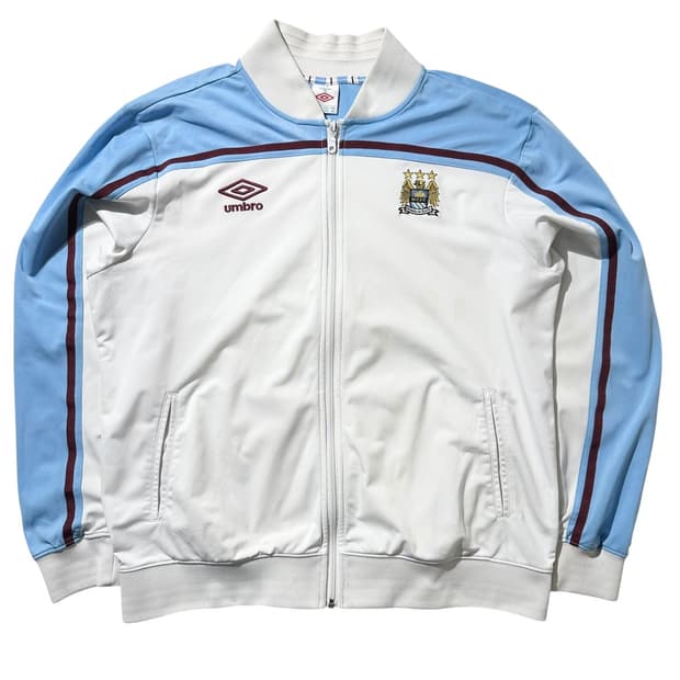 엄브로 09-10시즌 맨체스터 시티 유니폼 트랙탑 져지 자켓