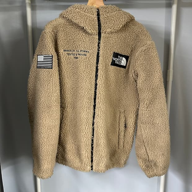 노스페이스 뽀글이 플리스 집업 후드