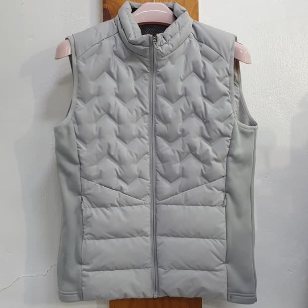 장미쉘바스키아 구스다운 골프패딩조끼(100)