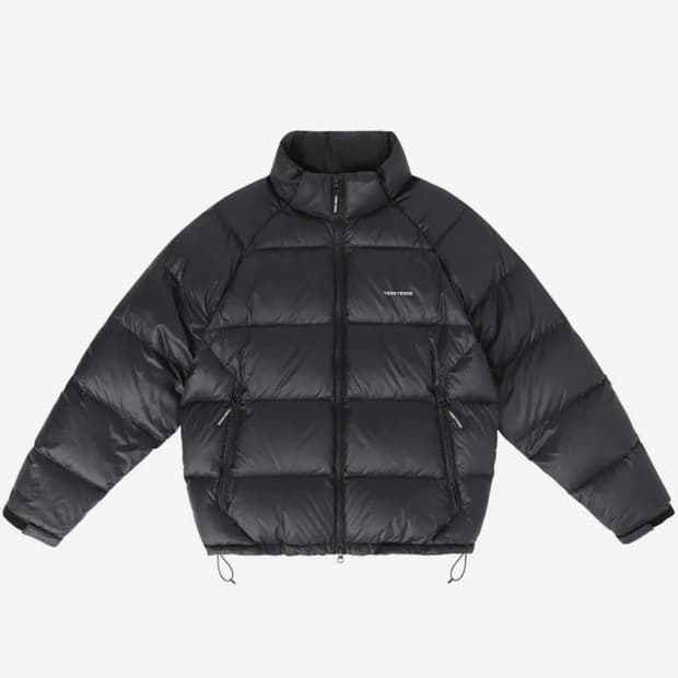 예스아이씨 패딩 Flag Down Jacket Black L사이즈