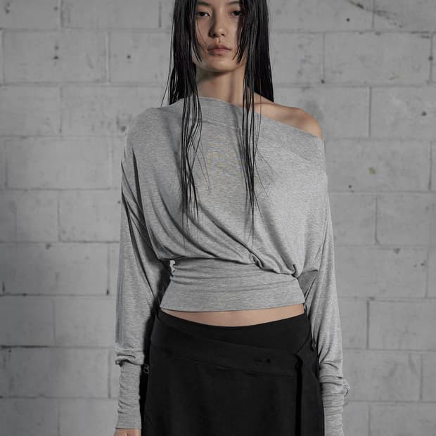 보헤미안서울 숄더 셔링 슬리브