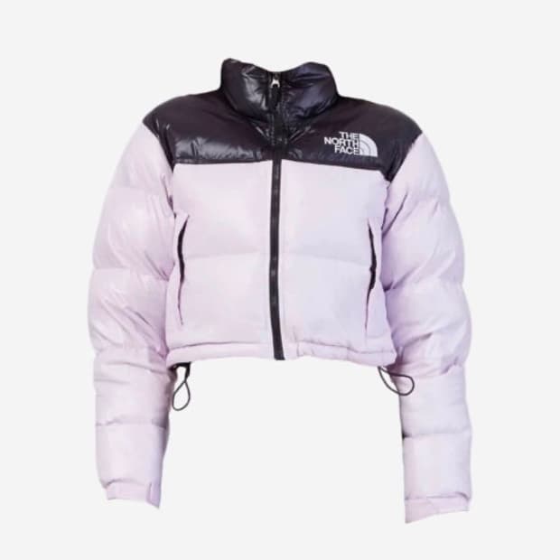 노스페이스 우먼스 눕시 숏 자켓 라벤더 포그 M